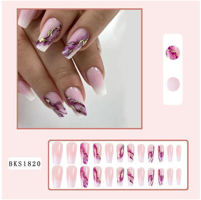 Uñas de Ballet Medianas - Stickers de Manicura Adhesivos - Image 11