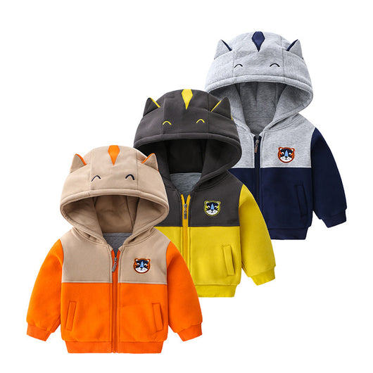 Chaqueta Acolchada con Capucha para Niños - Diseño Simple y Cómodo - Image 8
