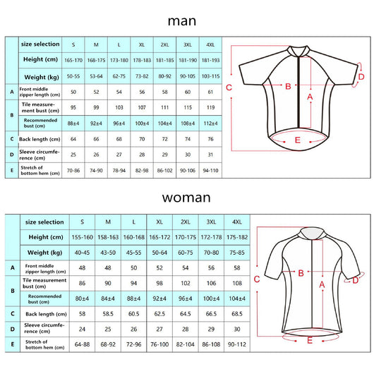 Playera de Ciclismo para Parejas - Manga Corta Unisex - Image 4