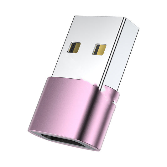 Adaptador USB Tipo-C Macho a Hembra en Aleación de Aluminio - Image 2