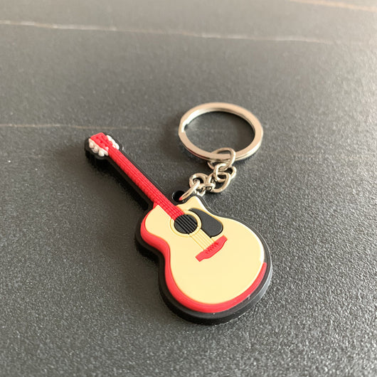Llavero Guitarra de Silicona - Accesorio Musical Versátil - Image 7