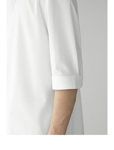 Camisa Cuello Mao Manga Corta Estilo Chino - Image 16