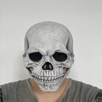 Máscara Cráneo Móvil 3D con Mandíbula Articulada - Disfraz Horror Profesional - Image 21
