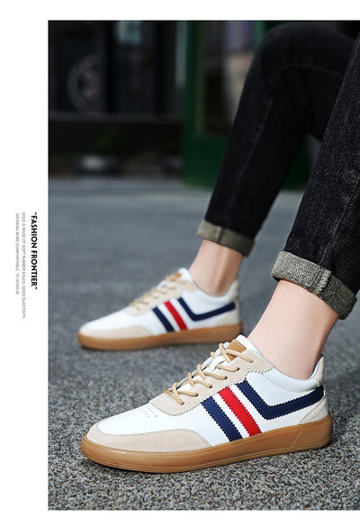 Tenis de Cuero para Hombre con Plantillas Elevadoras y Suela de Goma Reforzada - Image 11