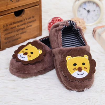 Pantuflas Infantiles de Algodón para Otoño e Invierno con Talón Reforzado - Image 9