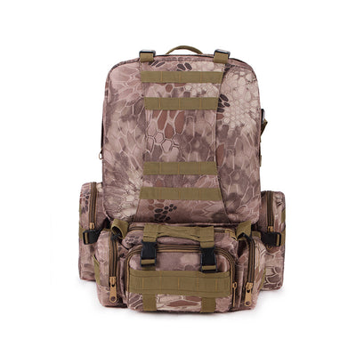 Mochila Táctica de Viaje Oxford Camuflaje - Resistente para Aventuras - Image 28