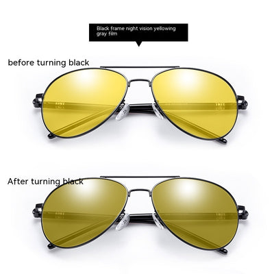 Gafas de Sol Polarizadas Fotocromáticas Aviador – Protección Día y Noche - Image 13