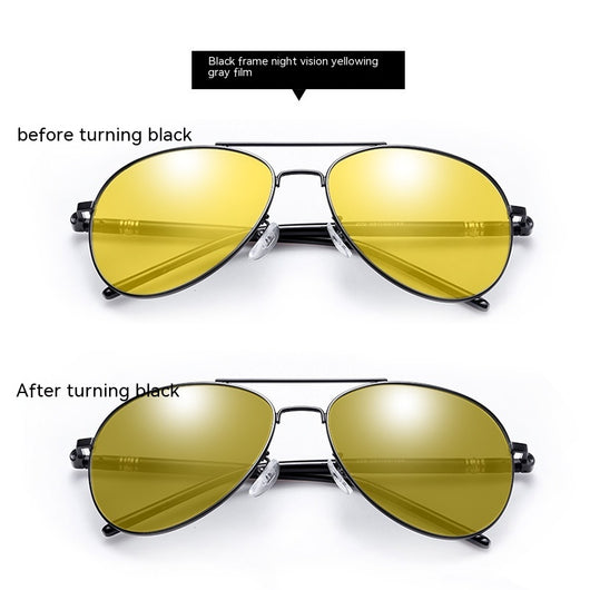 Gafas de Sol Polarizadas Fotocromáticas Aviador – Protección Día y Noche - Image 13