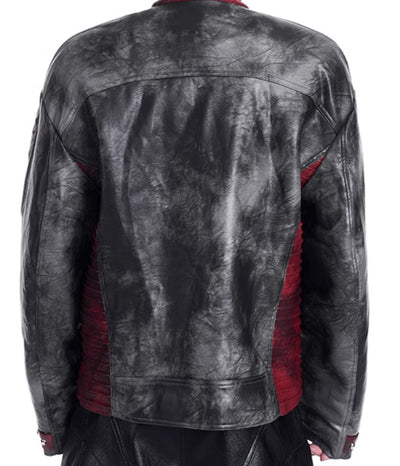 Chaqueta de Cuero para Motociclista Invierno Premium - Image 7