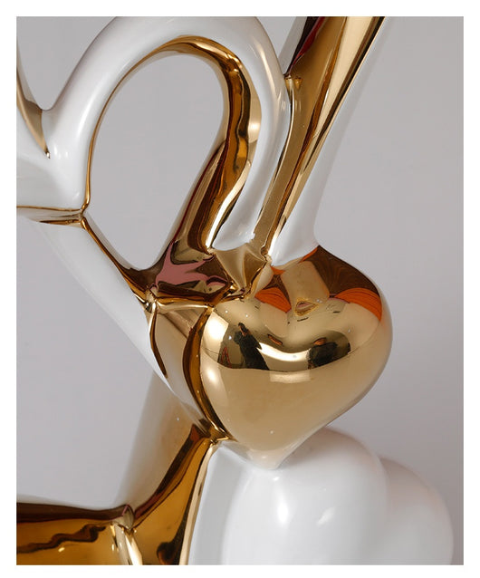 Adorno Decorativo de Corazón para Parejas - Ornamento de Lujo para Bodas y Hogar - Image 16