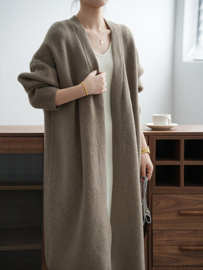 Cardigan Mujer Manga Larga Color Sólido Casual - Image 16