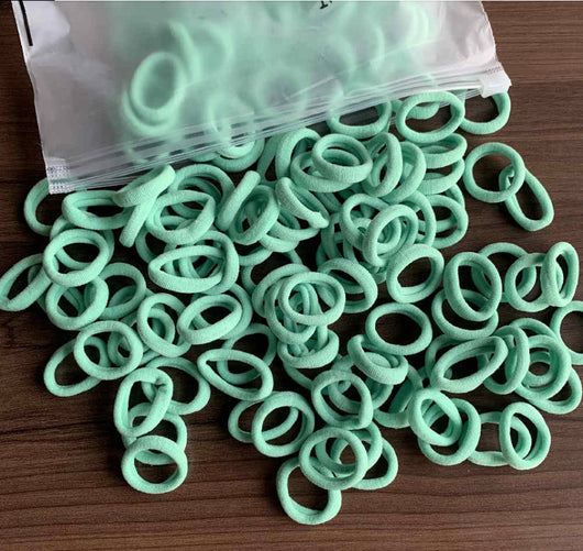 Set de 100 Bandas Elásticas Infantiles sin Tirones - Colores Pastel Suave - Image 8