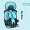 Azul Cielo Talla Grande