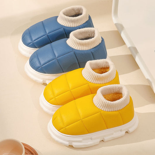 Pantuflas de Invierno Suave Antideslizantes para Mujer - Comodidad Interior