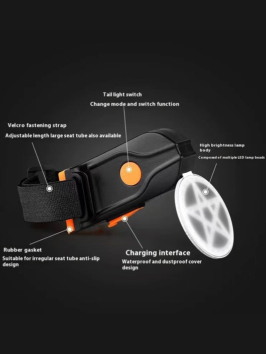 Luz Trasera para Bicicleta con Diseño Adorable - Image 10