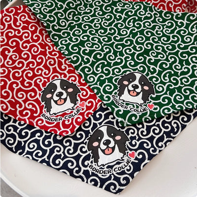 Pañoleta Triangular para Mascotas con Encaje Floral Tang - Image 4