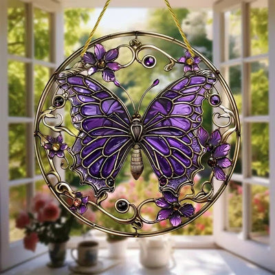 Cuadro Decorativo de Mariposas en Acrílico para Pared - Image 10
