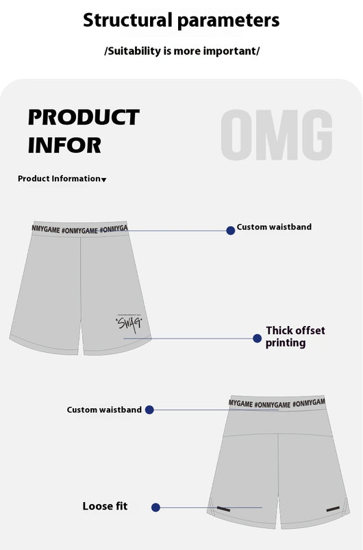Shorts Deportivos Holgados Transpirables para Entrenamientos - Image 12