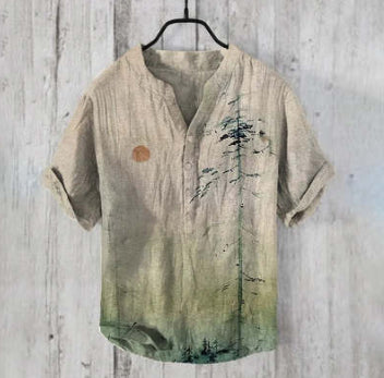 Playera de Manga Larga Estampado 3D para Hombre - Image 9