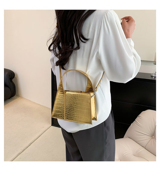 Bolso de Hombro Cuadrado Liso - Diseño Moderno y Versátil - Image 46