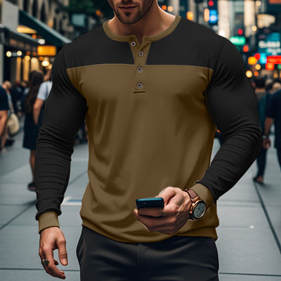 Henley Slim Fit Urbano para Viajes y Trabajo - Image 26