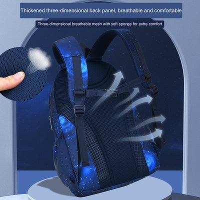 Mochila Escolar Primaria con Compartimento Refrigerado y Gran Capacidad - Image 10
