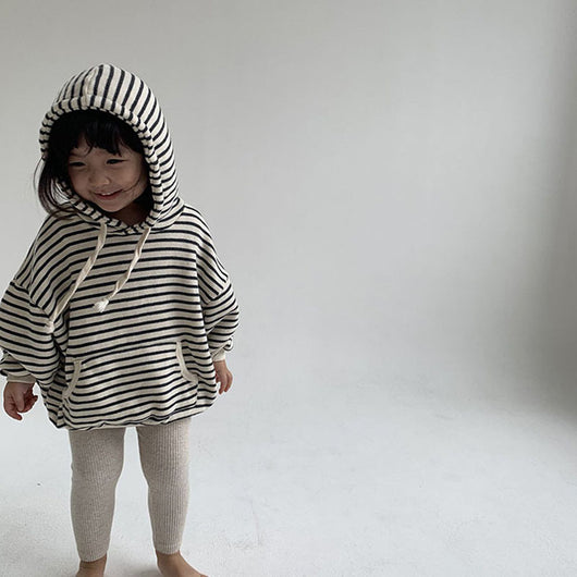 Sudadera Infantil a Rayas Suelta y Cómoda - Image 4
