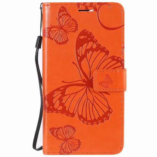 Funda de Cuero para Teléfono con Mariposa Prensada - Image 83