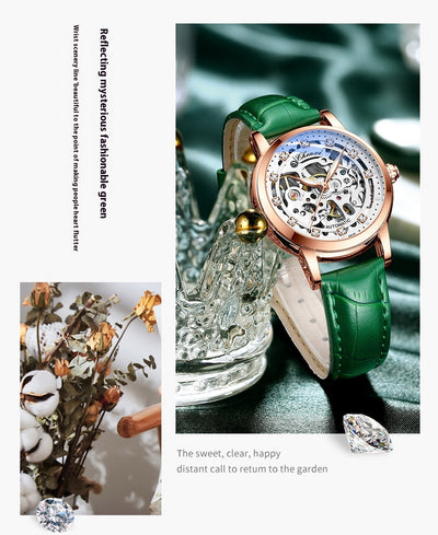Reloj Mecánico Automático Hueco Diamond con Resistencia al Agua - Image 20