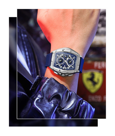 Reloj de Cuarzo para Hombre con Calendario y Cinta Impermeable Multiuso - Image 17