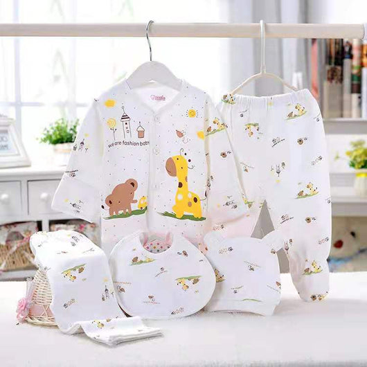 Paquete de 5 Piezas de Ropa Interior para Bebé 0-3 Meses - Image 5