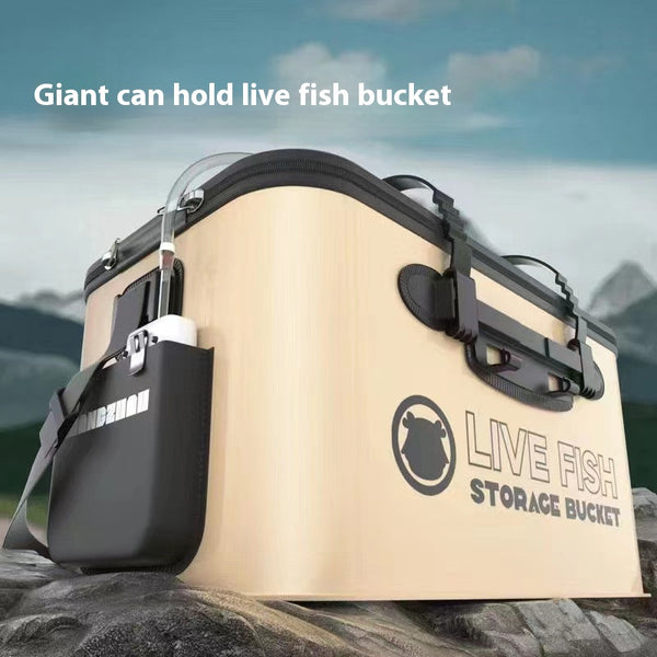 Cubo Plegable Eva para Pesca - Portátil y Resistente