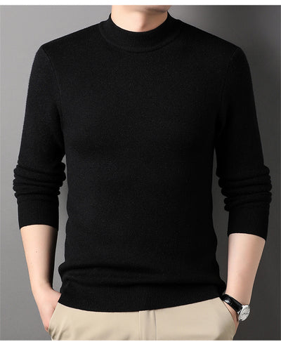Suéter Cuello Medio Hombre - Diseño Minimalista y Versátil - Image 26
