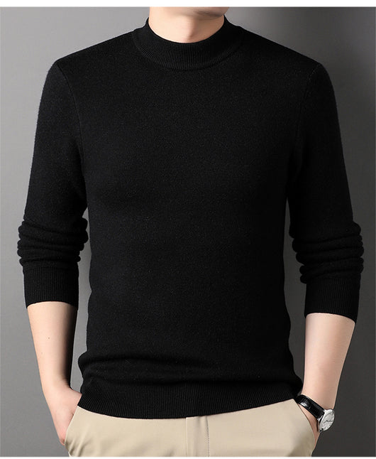 Suéter Cuello Medio Hombre - Diseño Minimalista y Versátil - Image 26