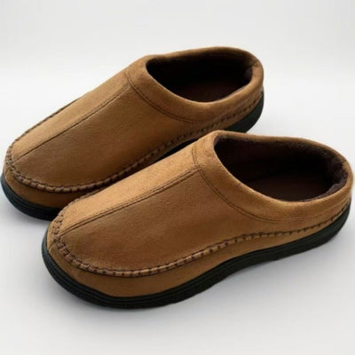 Pantuflas para Hombre con Suela Antideslizante y Forro Cálido en Gamuza - Image 10