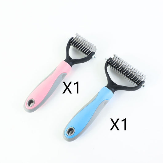 Peine Desmatera Doble Cara Acero Inoxidable para Perros - Herramienta Profesional Antimotas - Image 13