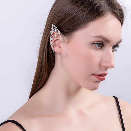 Aretes Elfo de Gancho Metálico para Mujer - Diseño Minimalista y Elegante - Image 10