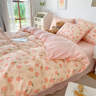 Juego de Sábanas de Franela Coral Velvet 4 Piezas - Algodón Suave para Cama Individual - Image 11