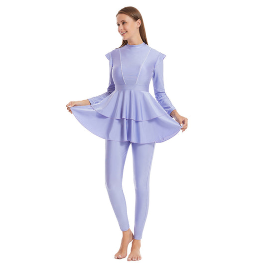 Traje de Baño Conservador Modesto para Playa y Piscina - Image 19