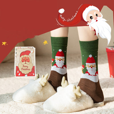 Calcetines Navideños Escolares con Ilustraciones Tiernas - Image 10
