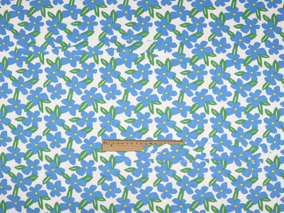 Tela de Algodón con Flores Pequeñas en Tonos Claros - Image 14