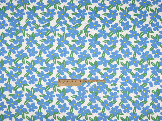 Tela de Algodón con Flores Pequeñas en Tonos Claros - Image 14