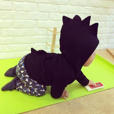 Abrigo Infantil con Capucha Estilo Dinosaurio - Image 9