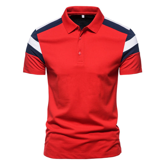 Polo Hombre con Rayas de Contraste y Costuras Decorativas - Image 10