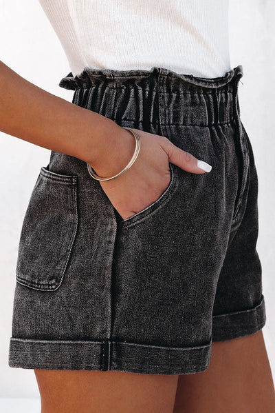 Shorts Talle Alto Lavados para Mujer - Versátiles y Modernos - Image 12