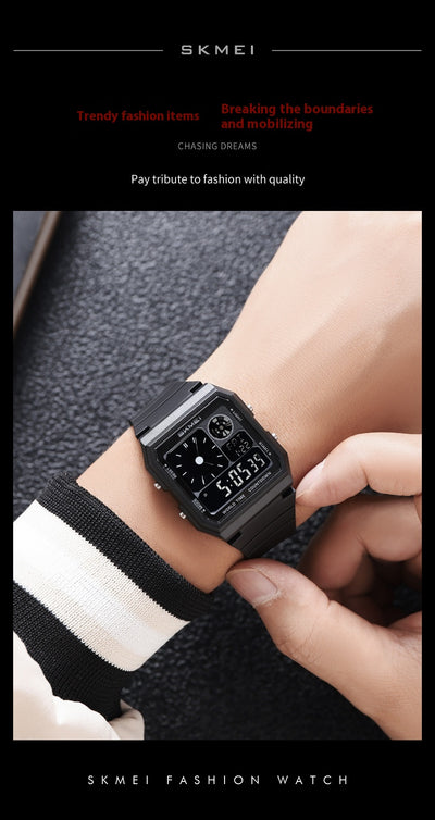 Reloj Deportivo Electrónico Resistente al Agua Multifuncional para Hombre - Image 25