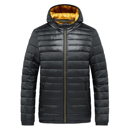 Chamarra Acolchada para Hombre, Tendencia de Moda Coreana