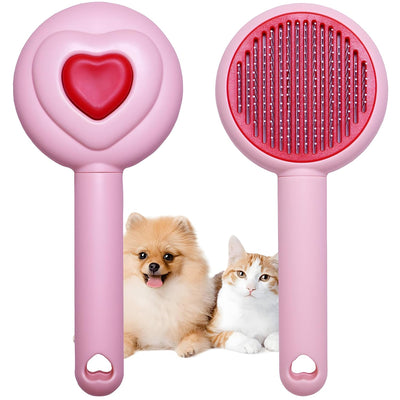 Peine Deslanador para Gatos y Perros con Liberación de Un Click - Image 2