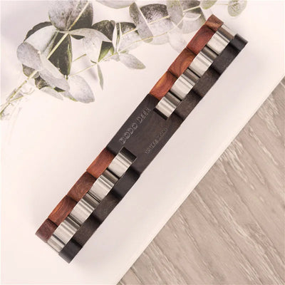 Pulsera de Madera de Sándalo con Lettering - Joya de Moda Artesanal - Image 15