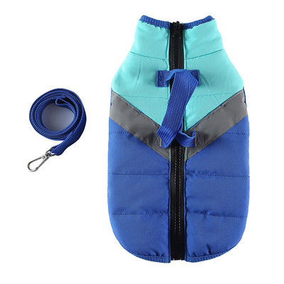 Abrigo Acolchado de Algodón para Perros - Calidez Invernal - Image 4